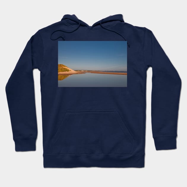 September Blue on Druridge Bay Hoodie by Violaman